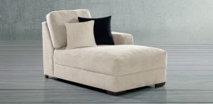 Chaise Long Derecho Tamara Beige