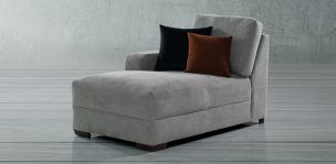 Chaise Long Brazo Izquierdo Tamara Gris