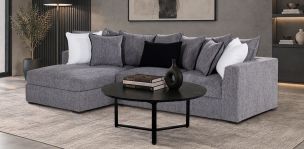 Sala en L Izquierda Bella Gris Oxford