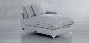 Sillón Derecho Largo Daria Gris