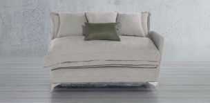 Sofá 2 Plazas Derecho Daria Café