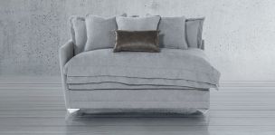 Sofá 2 Plazas Izquierdo Daria Gris