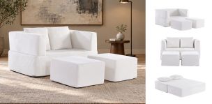 Sofá Cama Valencia Blanco