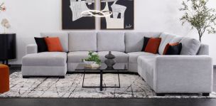 Sala Modular Izquierda Terra Gris