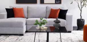 Sala en L Izquierda Terra Gris