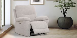 Sillón Reclinable Eléctrico Charlotte Beige