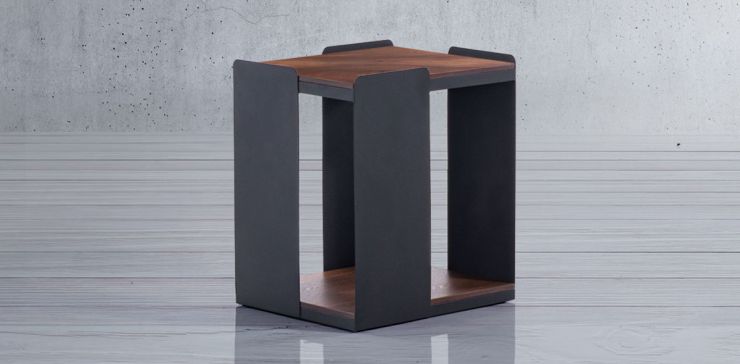 Mesa Lateral Iron Parota