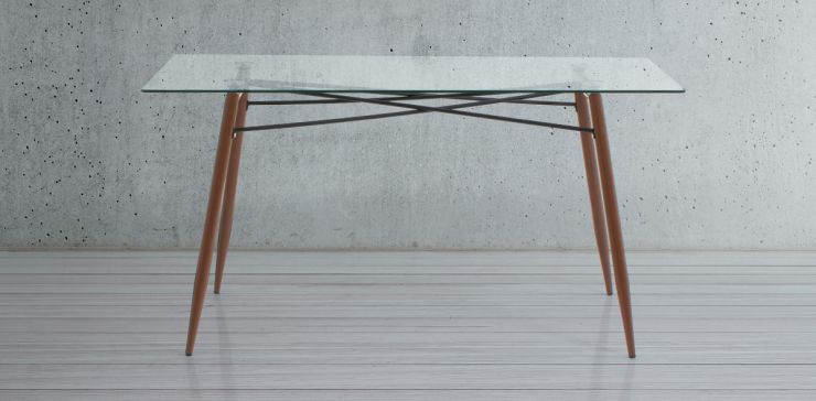 Antecomedor 150 X 80 Cm Rectangular Alba Vidrio