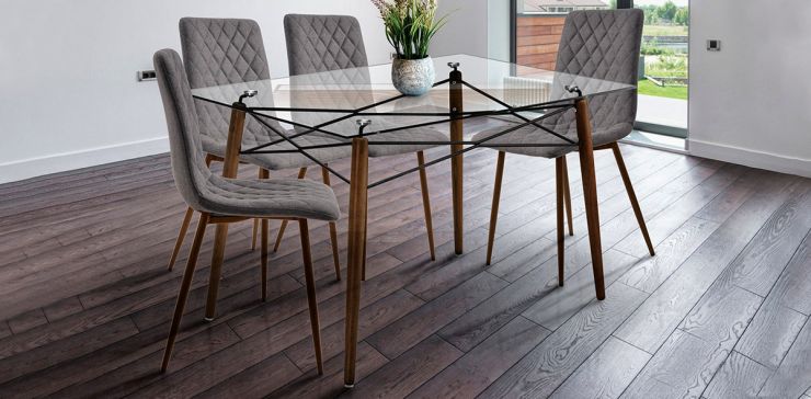 Antecomedor 120 X 80 Cm Rectangular Estambul Vidrio