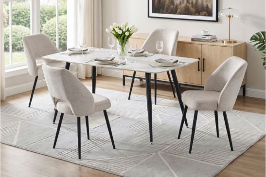 Comedor Leire Gris 7 Piezas