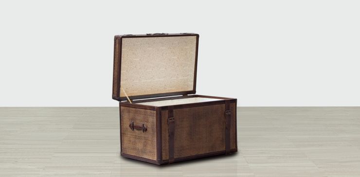 Baúl Alto Bamberg Rattan