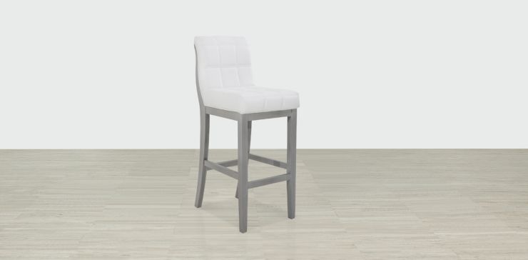 Banco Maslow Encino Gris Blanco