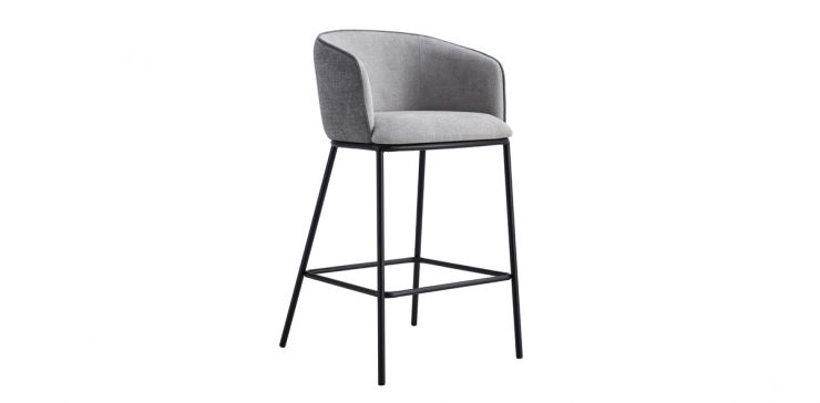 Banco Bar Alanis Gris