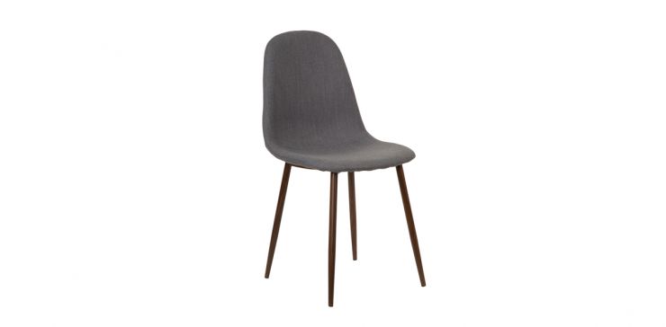 Silla Olivia Tela Gris