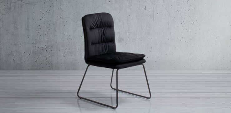 Silla Marc Negro Terciopelo