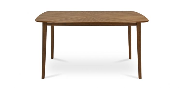 Mesa Comedor Rectangular 140 x 80 cm Moit Café