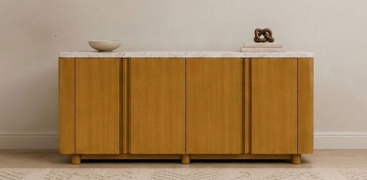 Buffet de Mármol 160 cm Karra Olmo