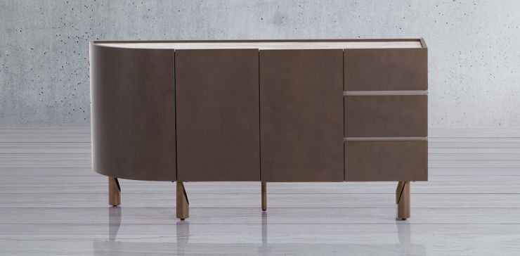 Buffet 160 x 45 cm Ayre Gris