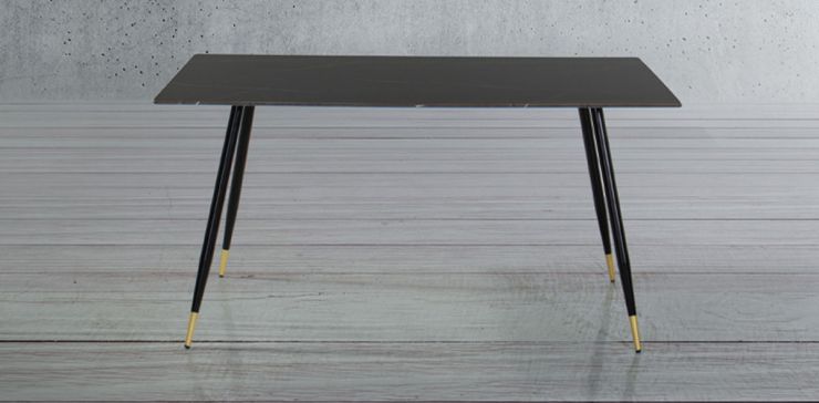 Mesa Comedor Rectangular Kate Gris