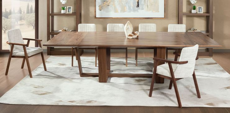 Comedor 300 x 150 cm Loredana con 6 Sillas Vancouver