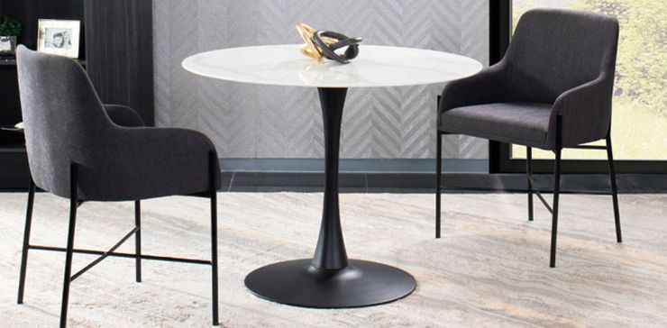 Mesa Comedor 100 cm Claire Blanco
