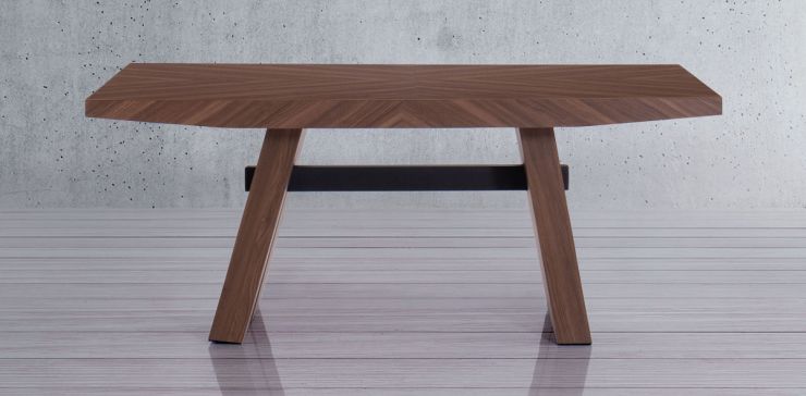 Mesa Comedor 180 x 100 cm Carmina Nogal