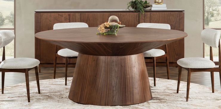 Mesa Comedor 180 cm Cartagena Nogal