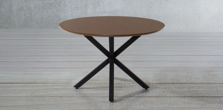 Mesa Comedor 120 cm Dunna Nogal