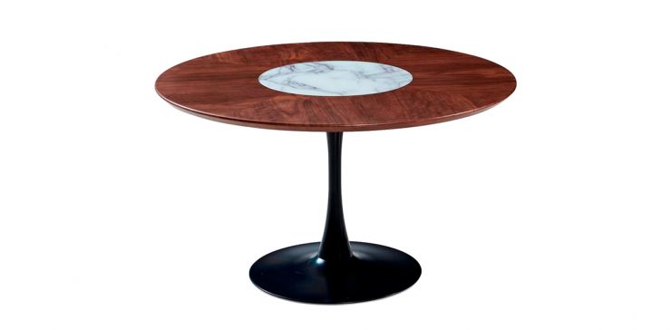 Mesa Comedor Redonda 130 cm Finca Café