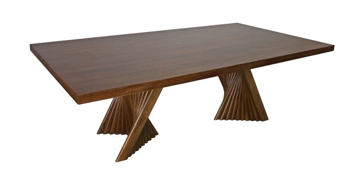 Mesa Comedor 220 x 120 cm Panama Nogal