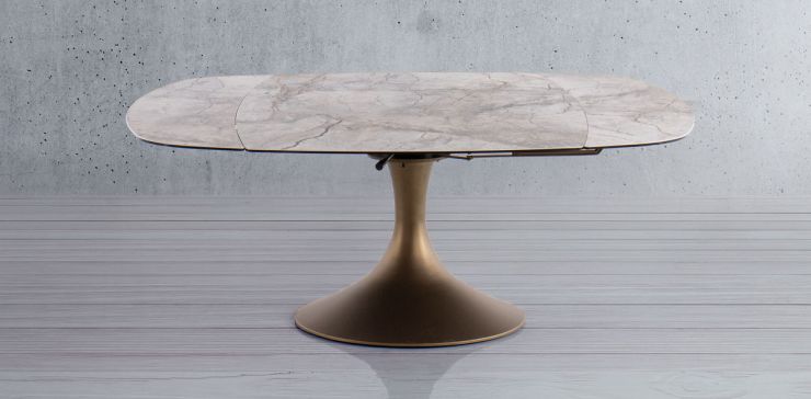 Mesa Comedor 190 x 115 cm Ayre Gris