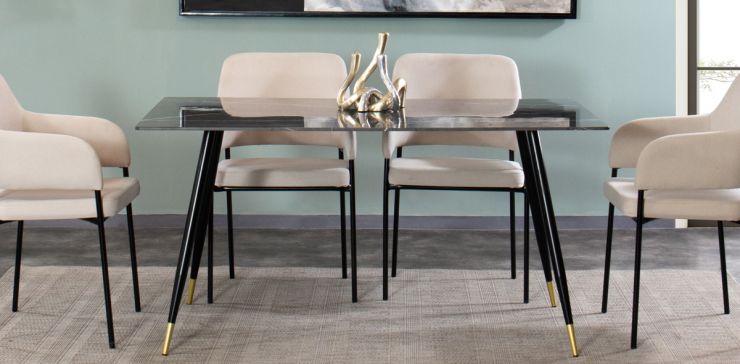 Mesa Comedor 150 x 92 cm Kate Gris