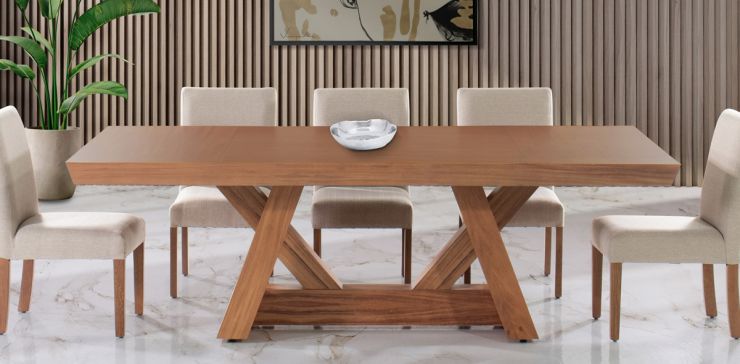 Mesa Comedor 240 x 120 cm Parota Matera