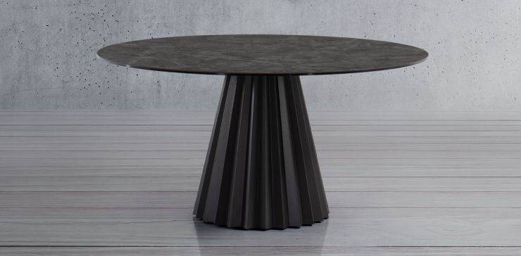 Mesa Comedor 150 cm Aysha Negro