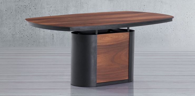 Mesa Comedor 180 x 110 cm Iron Parota