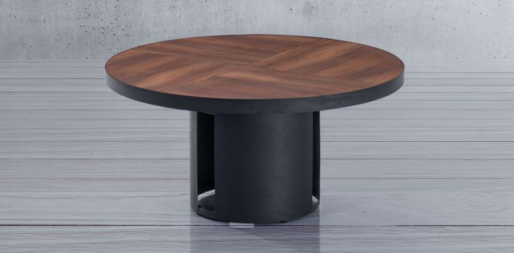 Mesa Comedor 160 cm Iron Parota