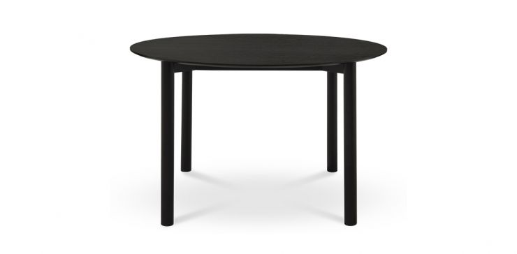 Mesa Comedor 120 x 120 cm Pad Negro