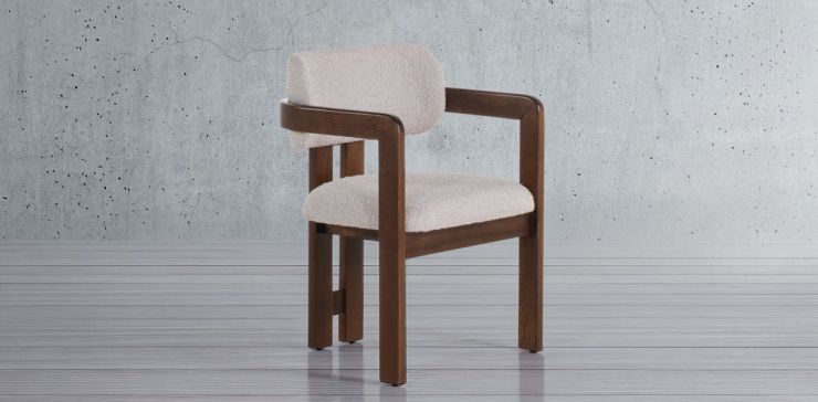 Silla Ellisse Nogal