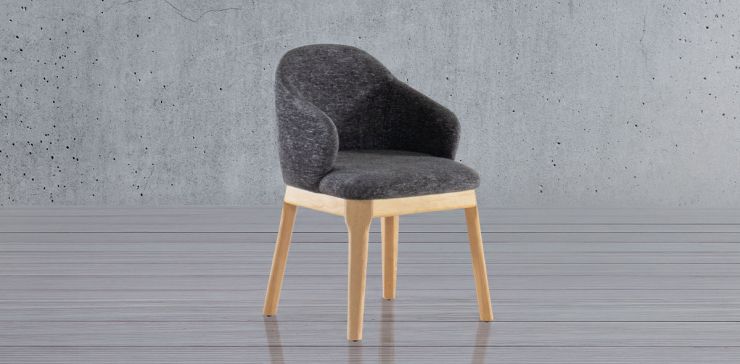 Silla Amara Gris Oscuro