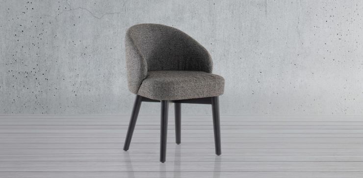 Silla Vera Gris Oscuro