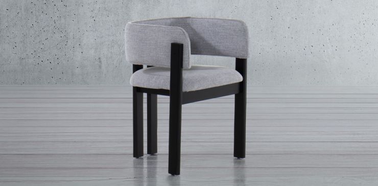 Silla Curvatura Negro