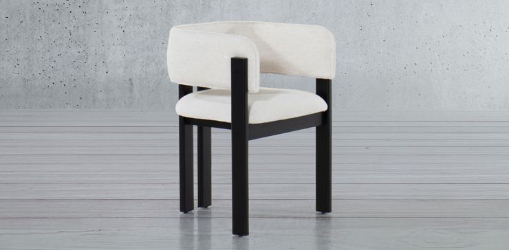 Silla Curvatura Negro