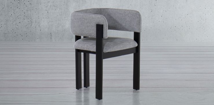 Silla Curvatura Negro