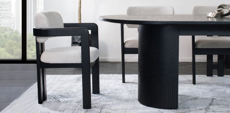Silla Ellisse Negro