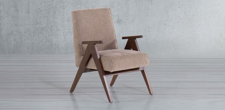 Sillón Killian Nogal