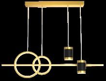 Candil Cocosh Mbo Dorado