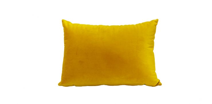 Cojín Decorativo 50 x 35 cm Elite Amarillo