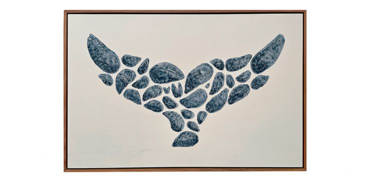 Cuadro Decorativo 120 x 180 cm Marile Blanco