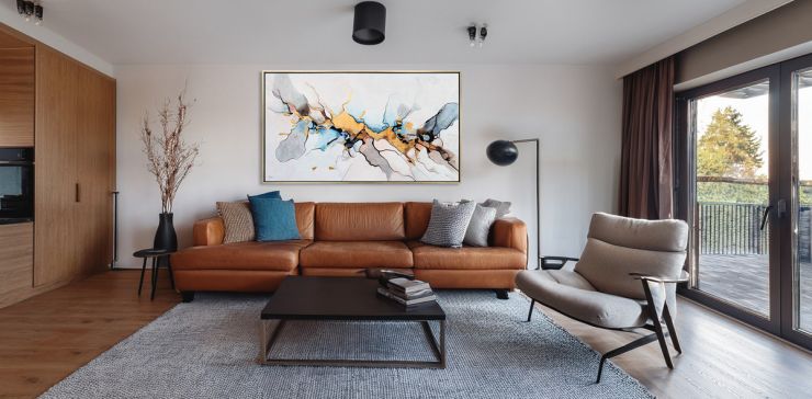 Cuadro Decorativo 200 x 120 cm Descenso Multicolor