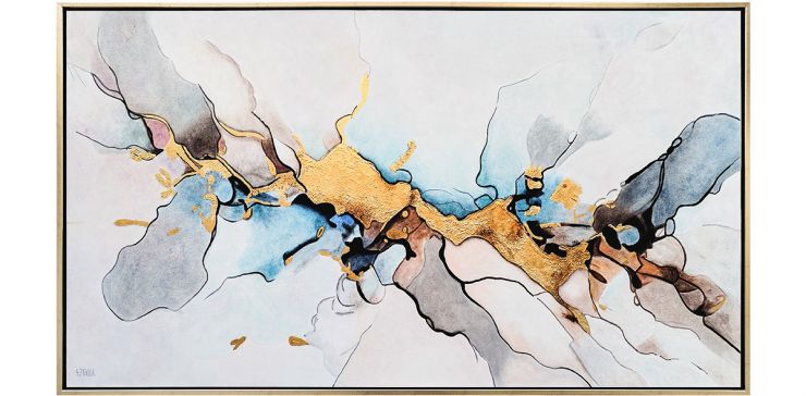 Cuadro Decorativo 150 x 80 cm Descenso Multicolor